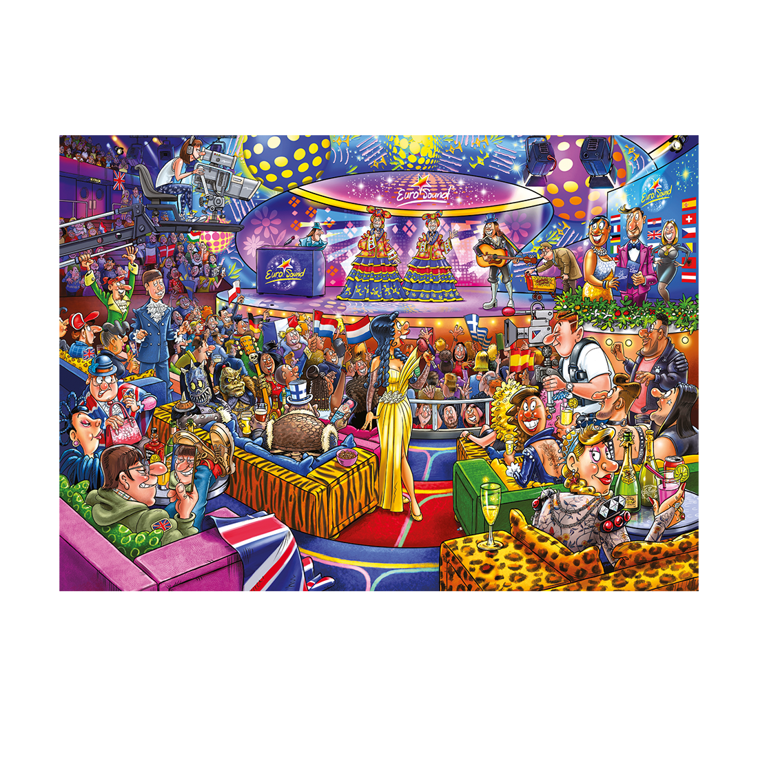 Wasgij Mystery 25 Eurosound contest! 1000pcs - product image - Jumboplay.com