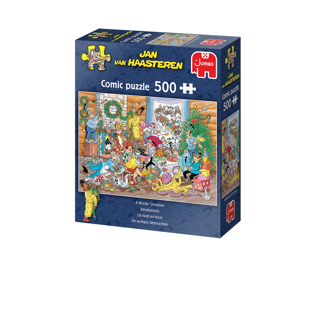 JvH A Woolly Christmas 500pcs - product image - Jumboplay.com