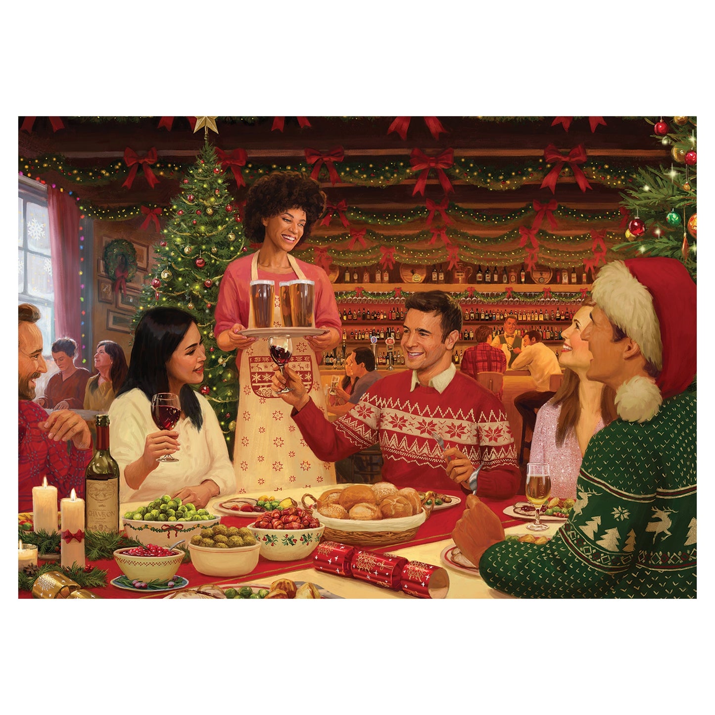 Falcon - Festive Feast (500 pieces) - product image - Jumboplay.com