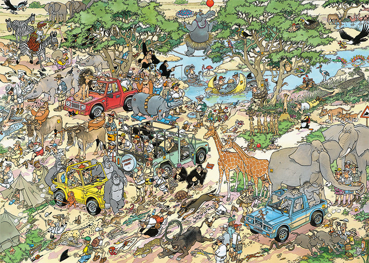 JvH Safari & Storm (2x1000 pieces) - product image - Jumboplay.com