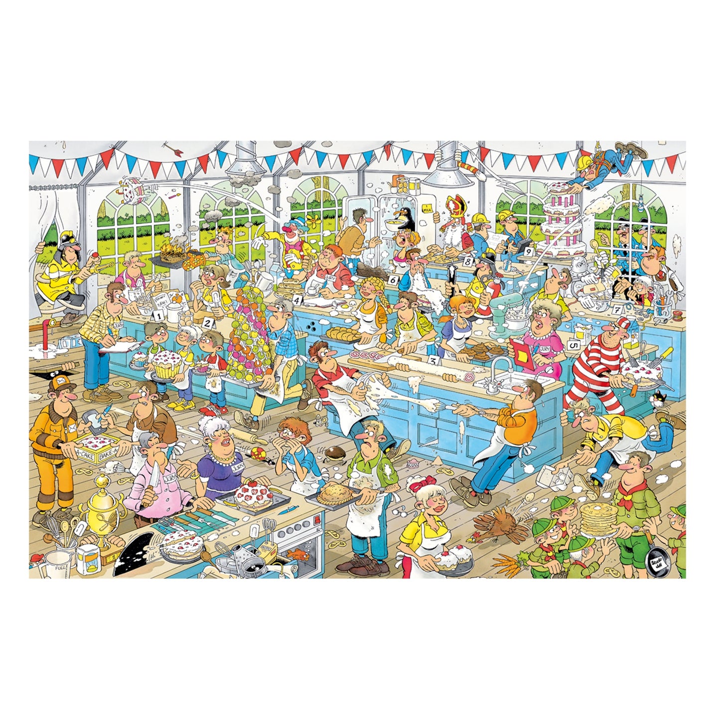 JvH Clash of the Bakers (1500 pieces) - product image - Jumboplay.com