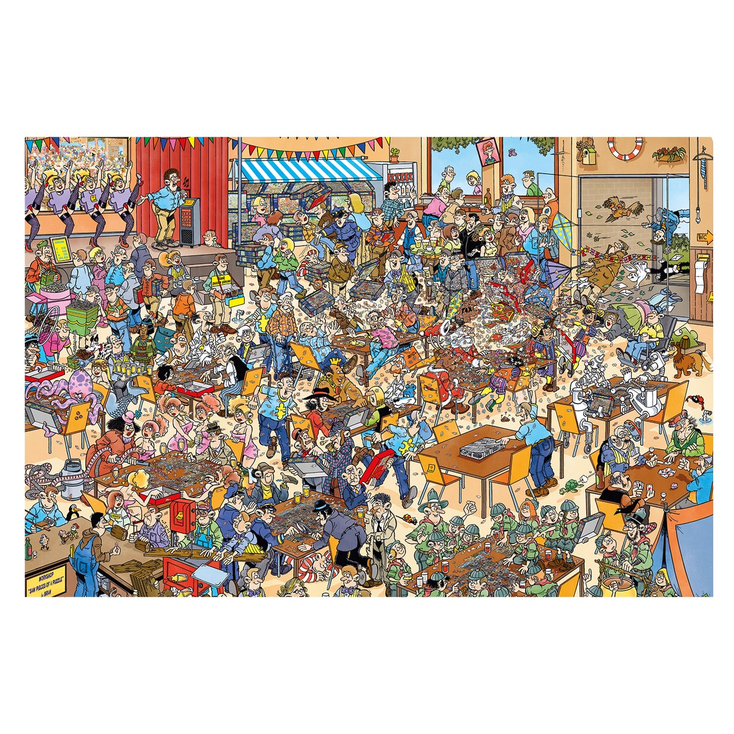 JvH National Championships Puzzling (1000 pieces) - product image - Jumboplay.com