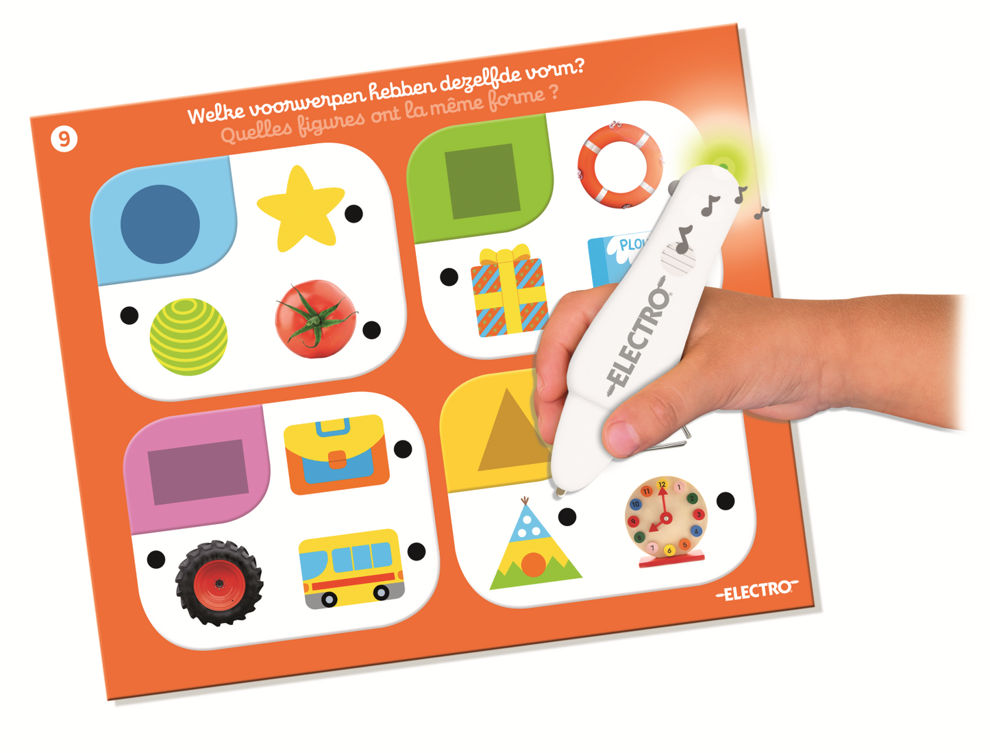 Electro Wonderpen Ontdek Vormen&Kleuren NL+FR - product image - Jumboplay.com