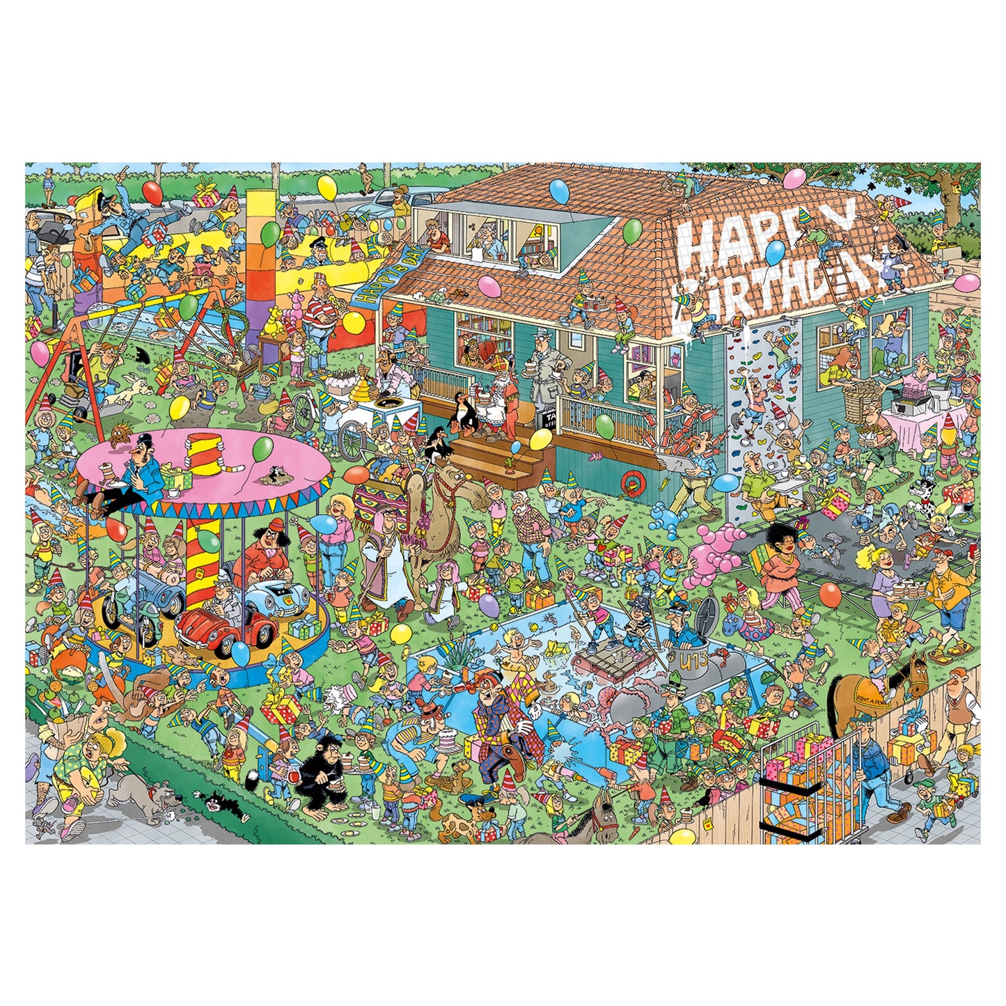 JvH Children's Birthday Party (1000 pieces) - product image - Jumboplay.com