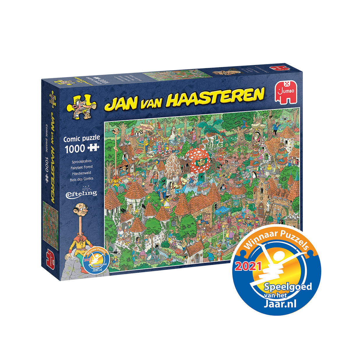 JvH Efteling, Sprookjesbos 1000 pcs - product image - Jumboplay.com