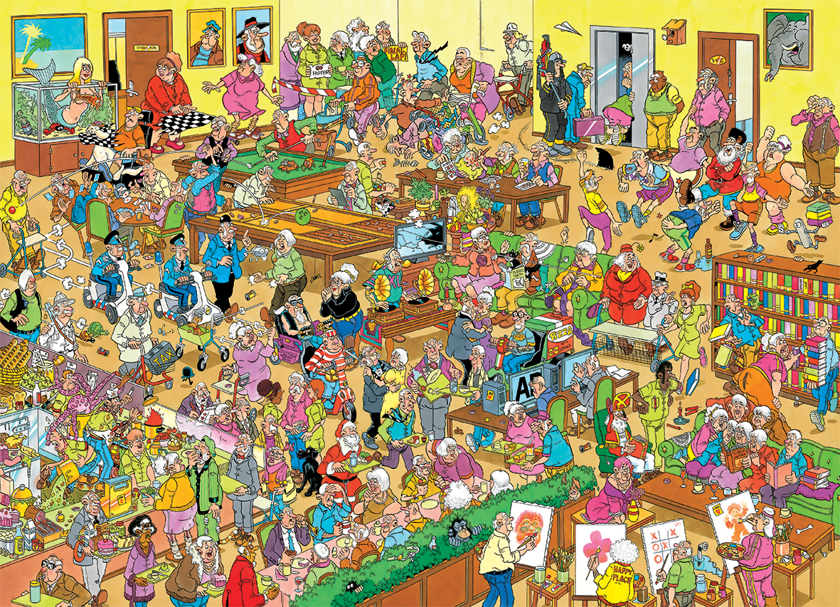 JvH The Retirement Home 1500pcs - product image - Jumboplay.com