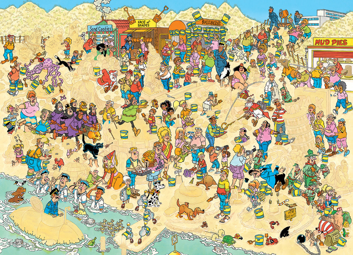 JvH Sand Sculptures 2000pcs - product image - Jumboplay.com