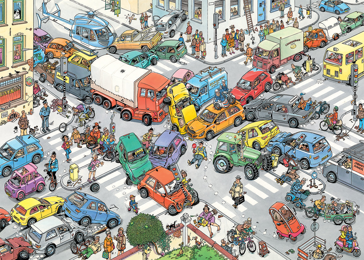 JvH Traffic Chaos & By Air Land and Sea 2x1000pcs - product image - Jumboplay.com