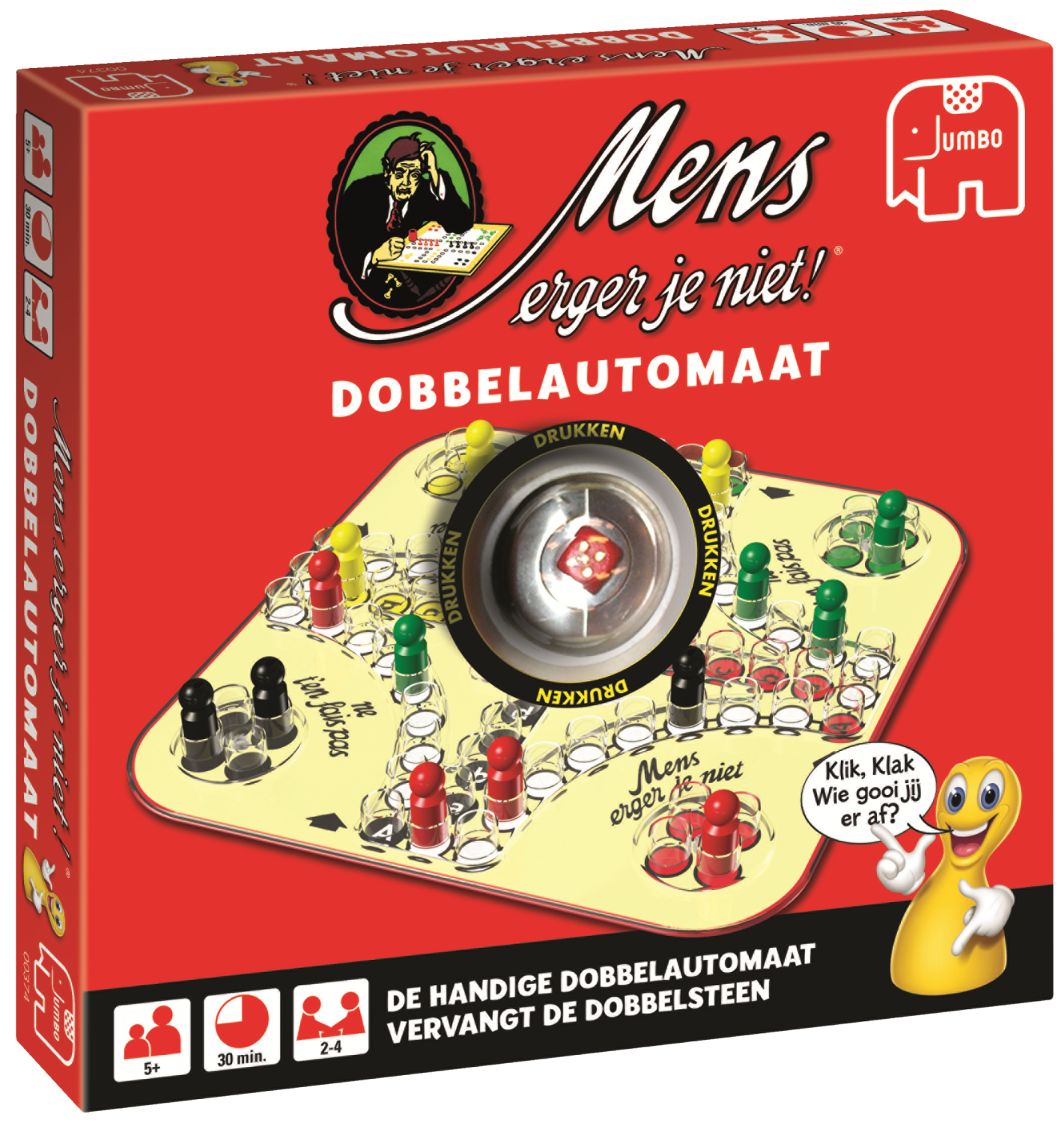 Mens erger je niet! Dobbelautomaat - product image - Jumboplay.com