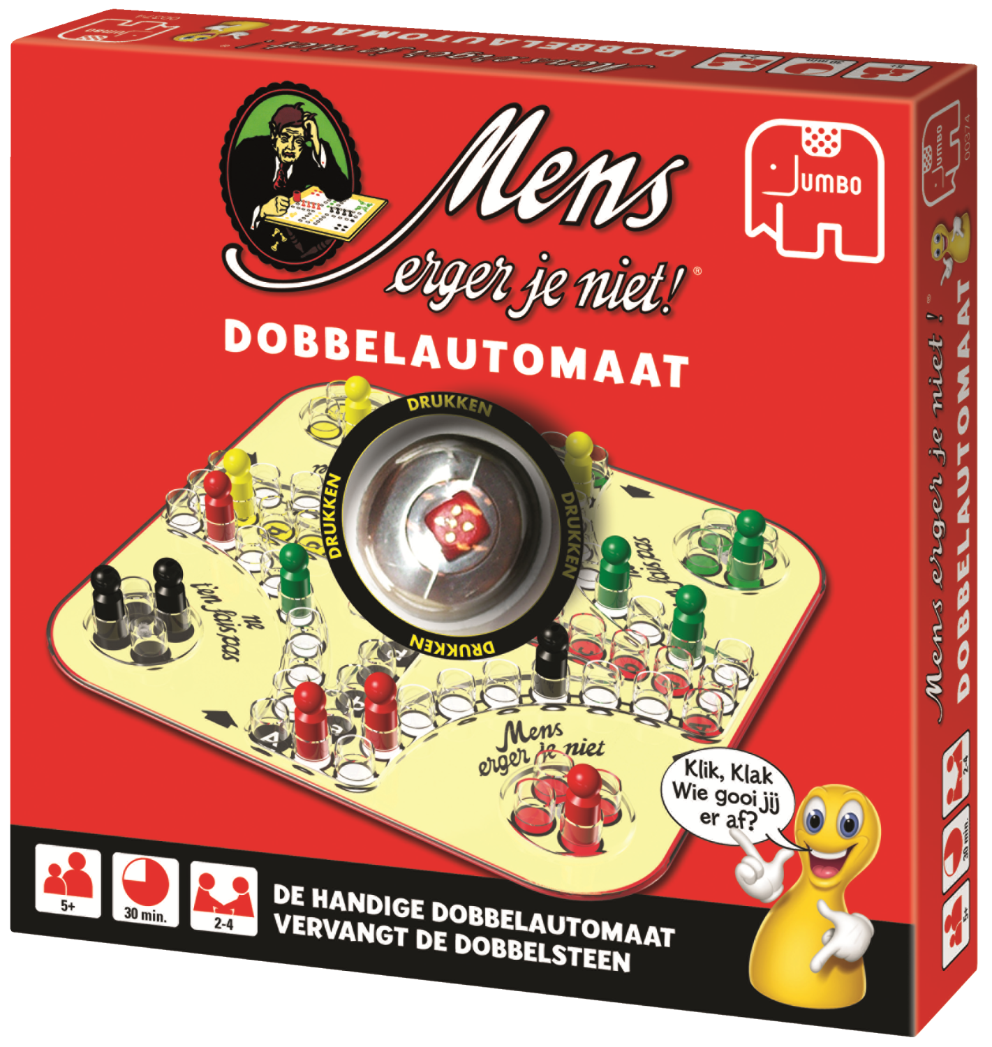 Mens erger je niet! Dobbelautomaat - product image - Jumboplay.com