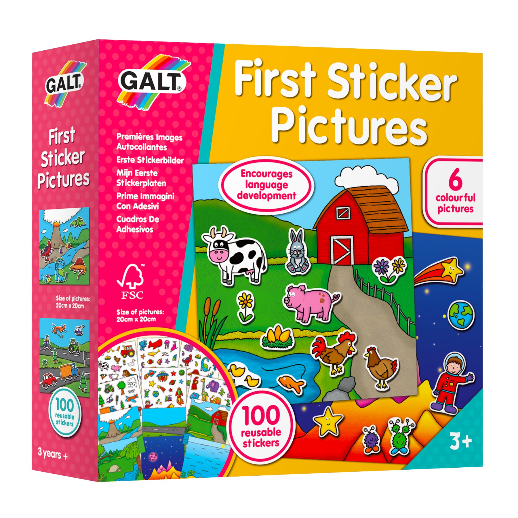 FIRST STICKER PICTURES