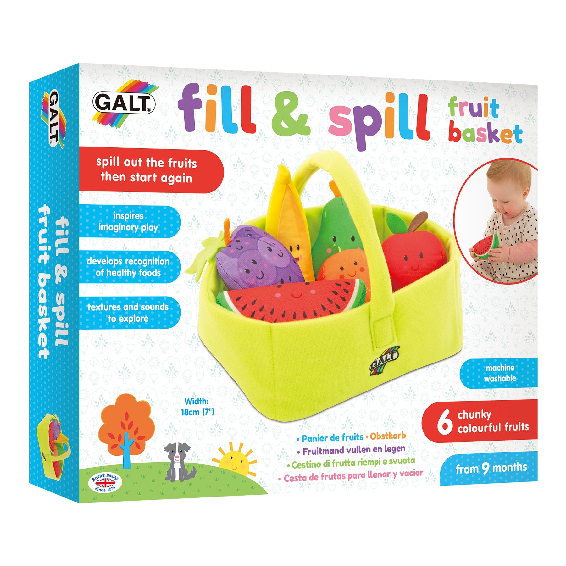 Fill And Spill Fruit Basket