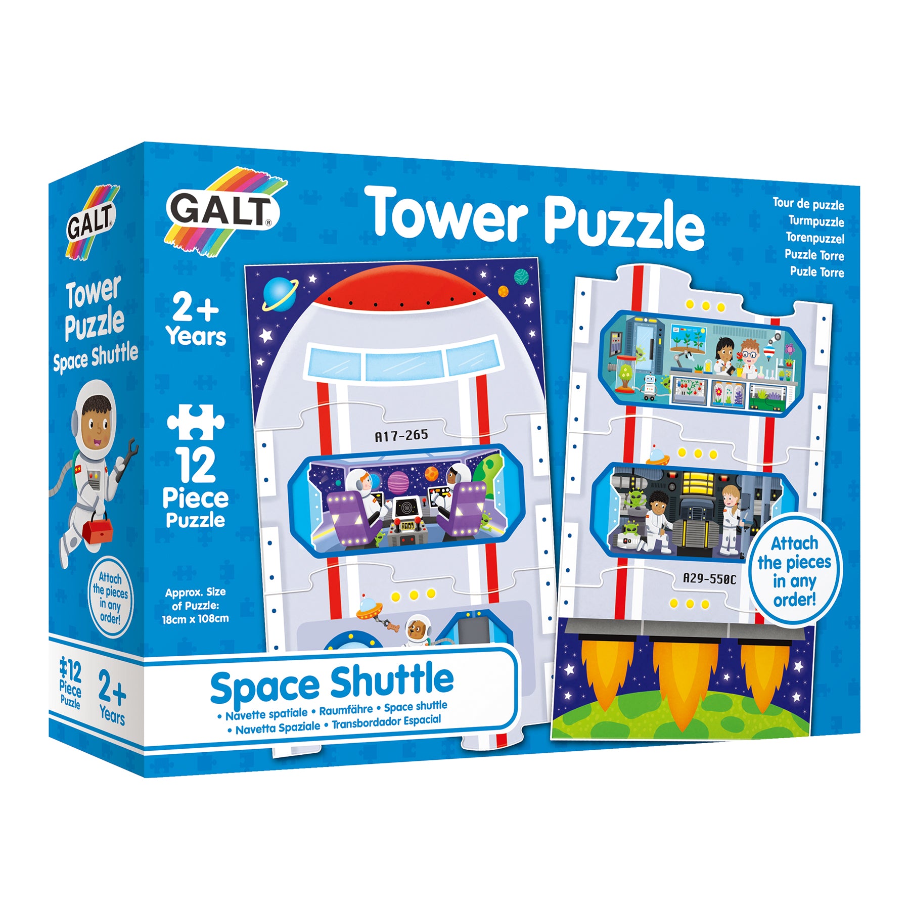 Tower Puzzle: Space Shuttle