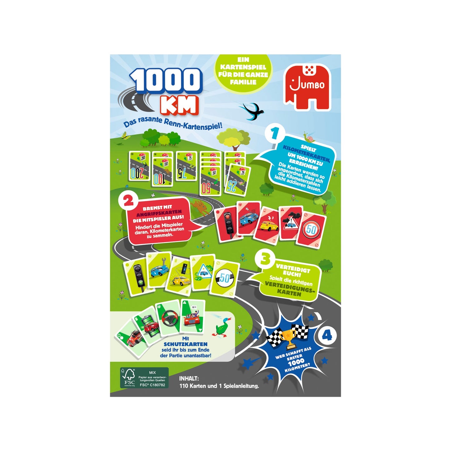1000KM kartenspiel - product image - Jumboplay.com