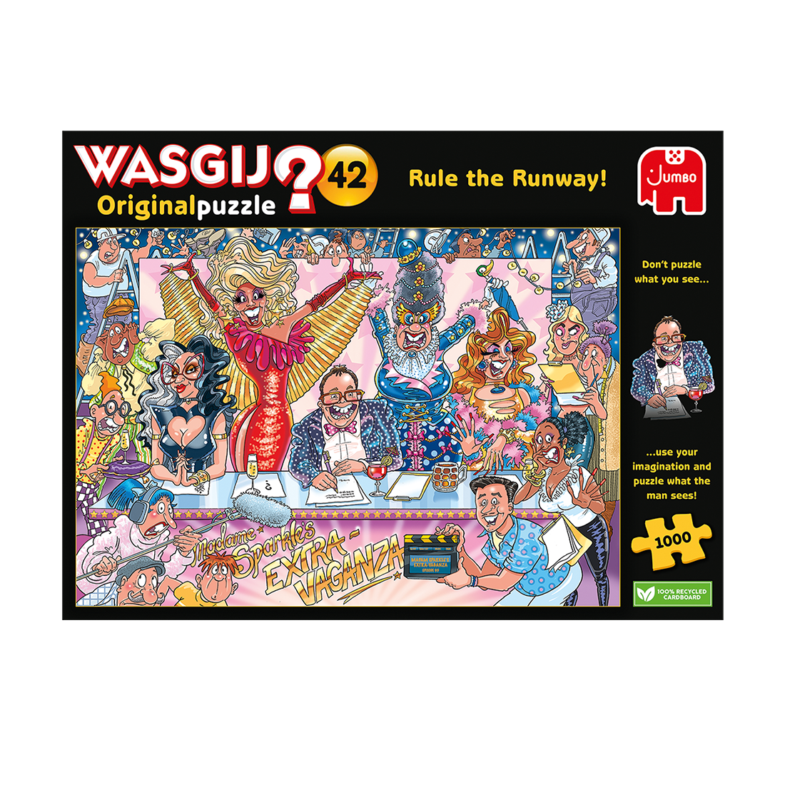 Wasgij Original 42 - Rule the Runway! 1000pcs - product image - Jumboplay.com