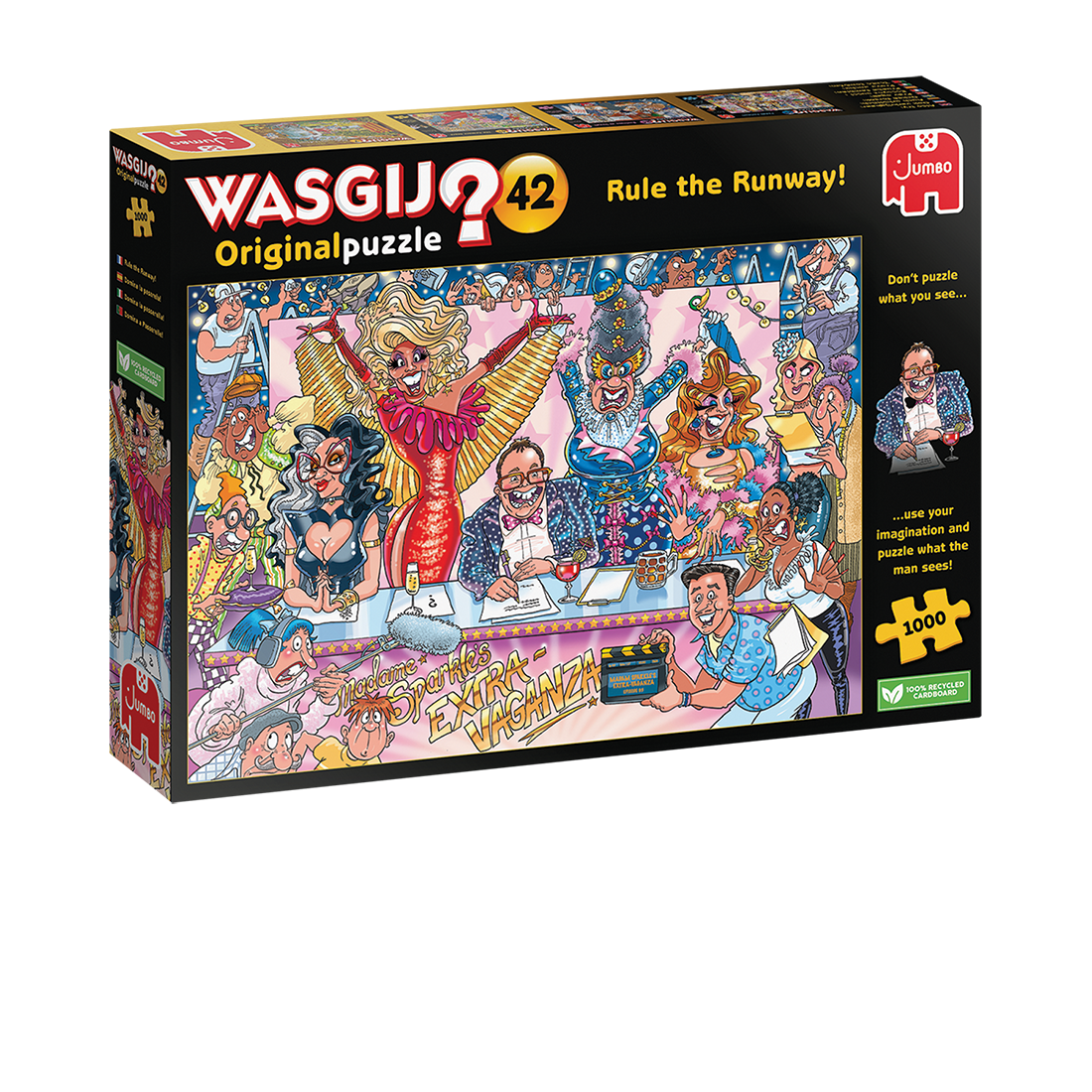 Wasgij Original 42 - Rule the Runway! 1000pcs - product image - Jumboplay.com