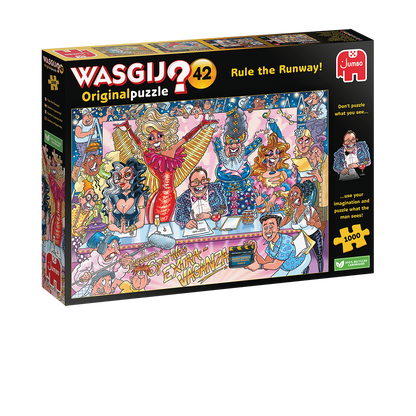 Wasgij Original 42 - Rule the Runway! 1000pcs - product image - Jumboplay.com