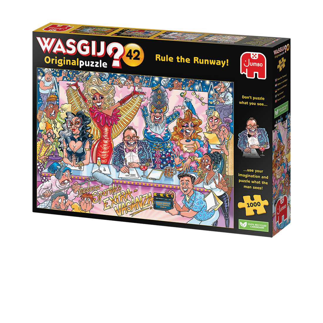 Wasgij Original 42 - Rule the Runway! 1000pcs - product image - Jumboplay.com