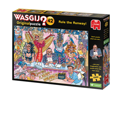 Wasgij Original 42 - Rule the Runway! 1000pcs - product image - Jumboplay.com