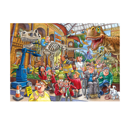 Wasgij Mystery 24 Blight at the museum! 1000pcs - product image - Jumboplay.com