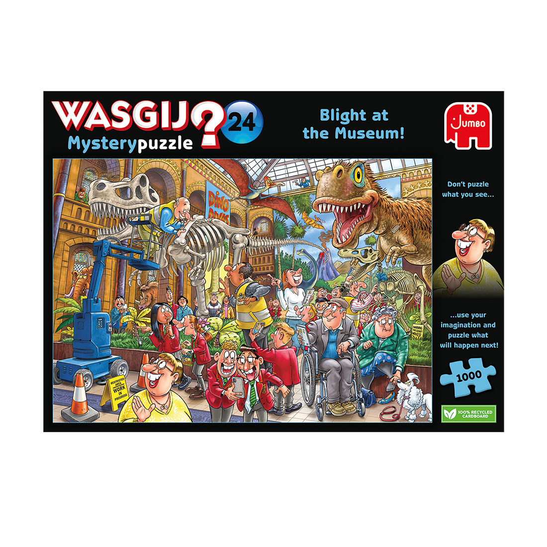 Wasgij Mystery 24 Blight at the museum! 1000pcs - product image - Jumboplay.com