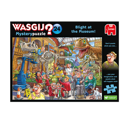 Wasgij Mystery 24 Blight at the museum! 1000pcs - product image - Jumboplay.com