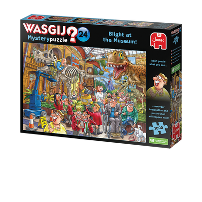 Wasgij Mystery 24 Blight at the museum! 1000pcs - product image - Jumboplay.com