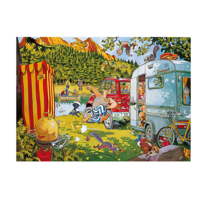 Wasgij Retro Original 7 Bear Necessities! 1000pcs - product image - Jumboplay.com