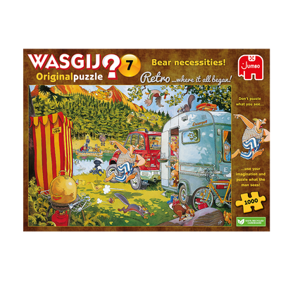 Wasgij Retro Original 7 Bear Necessities! 1000pcs - product image - Jumboplay.com