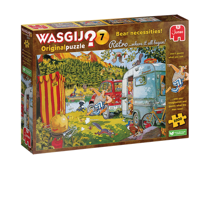 Wasgij Retro Original 7 Bear Necessities! 1000pcs - product image - Jumboplay.com