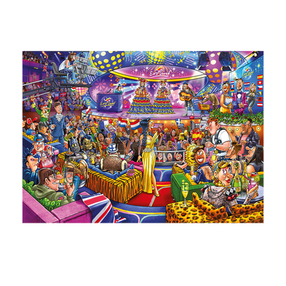 Wasgij Mystery 25 Eurosound contest! 1000pcs - product image - Jumboplay.com