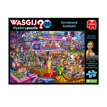 Wasgij Mystery 25 Eurosound contest! 1000pcs - product image - Jumboplay.com