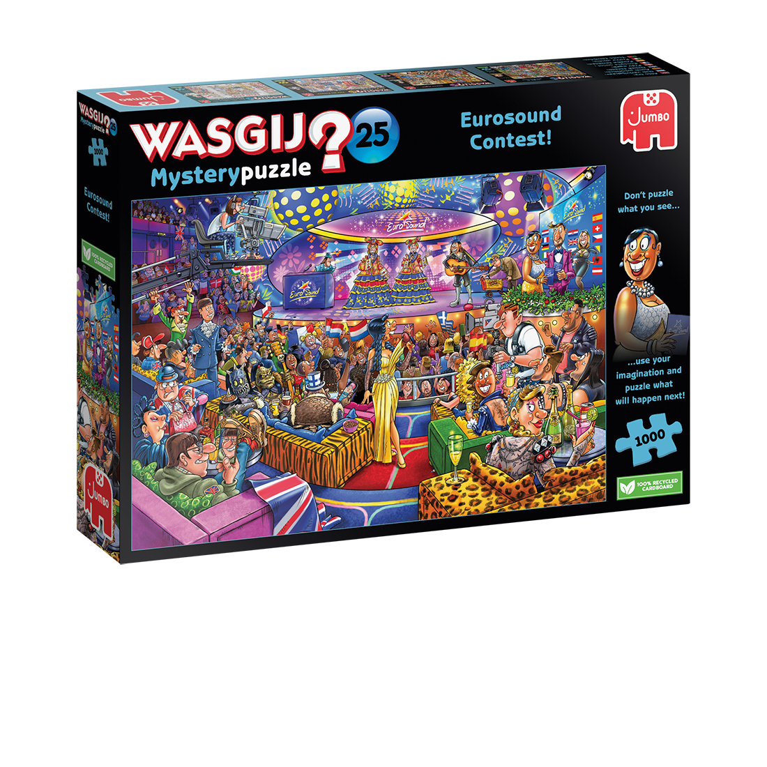 Wasgij Mystery 25 Eurosound contest! 1000pcs - product image - Jumboplay.com