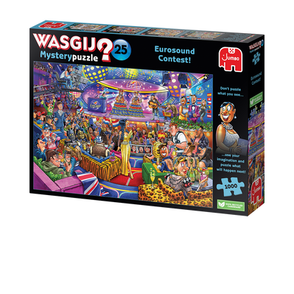 Wasgij Mystery 25 Eurosound contest! 1000pcs - product image - Jumboplay.com