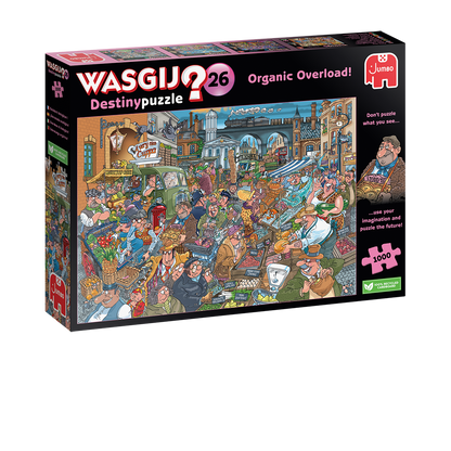 Wasgij Destiny 26 Organic Overload! 1000pcs - product image - Jumboplay.com