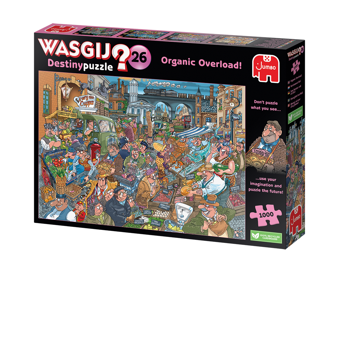 Wasgij Destiny 26 Organic Overload! 1000pcs - product image - Jumboplay.com