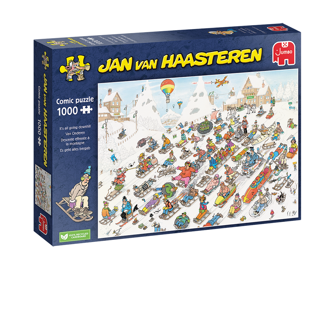 JvH It's all going downhill 1000pcs - product image - Jumboplay.com