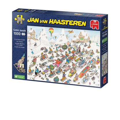 JvH It's all going downhill 1000pcs - product image - Jumboplay.com