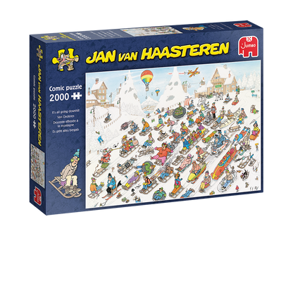 JvH It's all going downhill 2000pcs - product image - Jumboplay.com