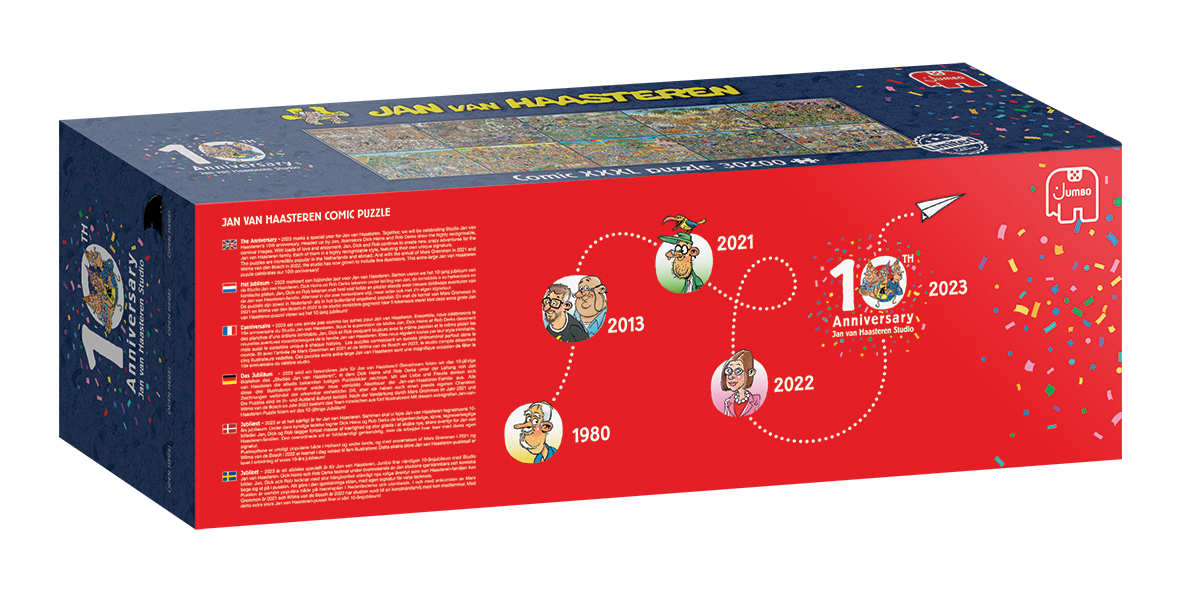 JvH 10 Years JvH XXXL Puzzle 30.200pcs - product image - Jumboplay.com