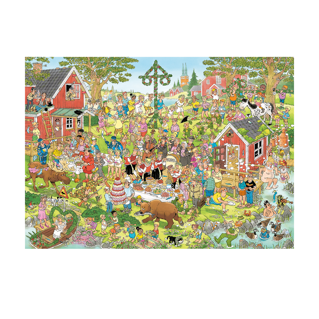 JvH Midsummerfestival 1000pcs - product image - Jumboplay.com