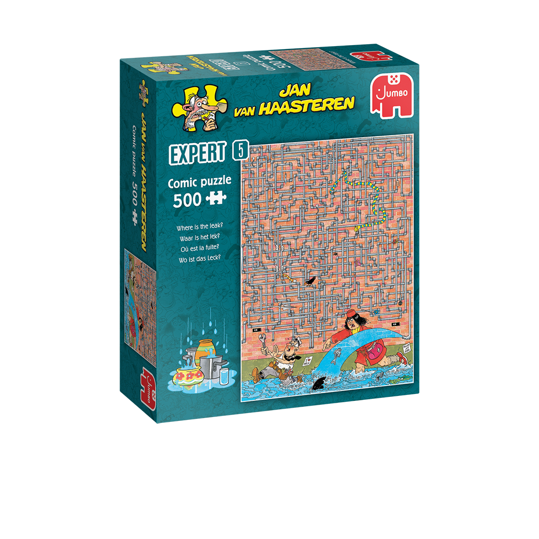 JvH Expert 5 Where is the leak? 500pcs - product image - Jumboplay.com