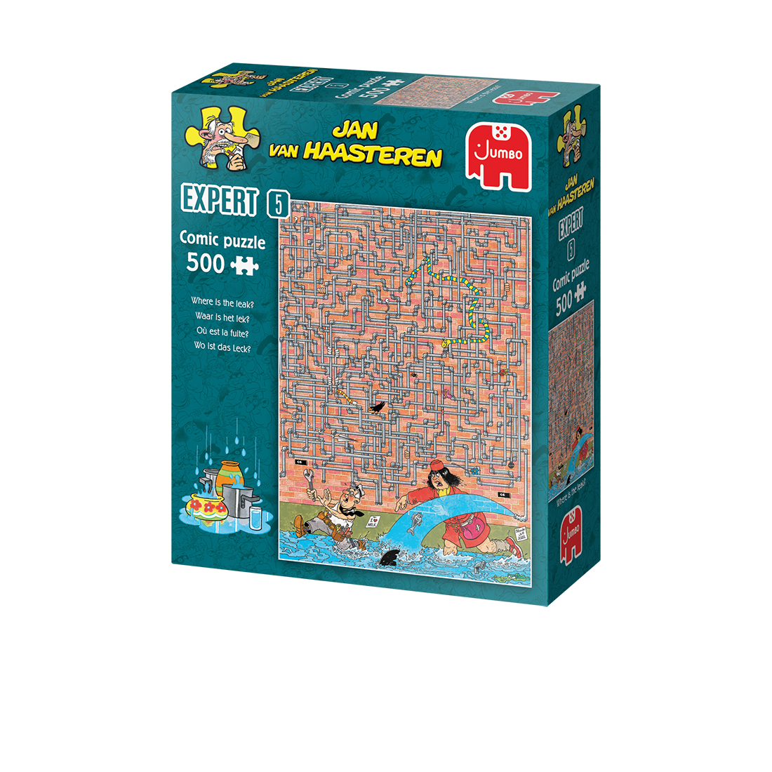 JvH Expert 5 Where is the leak? 500pcs - product image - Jumboplay.com