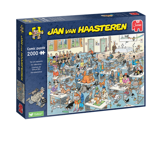 Jan van Haasteren - The cat pageantry  (2000 pieces)