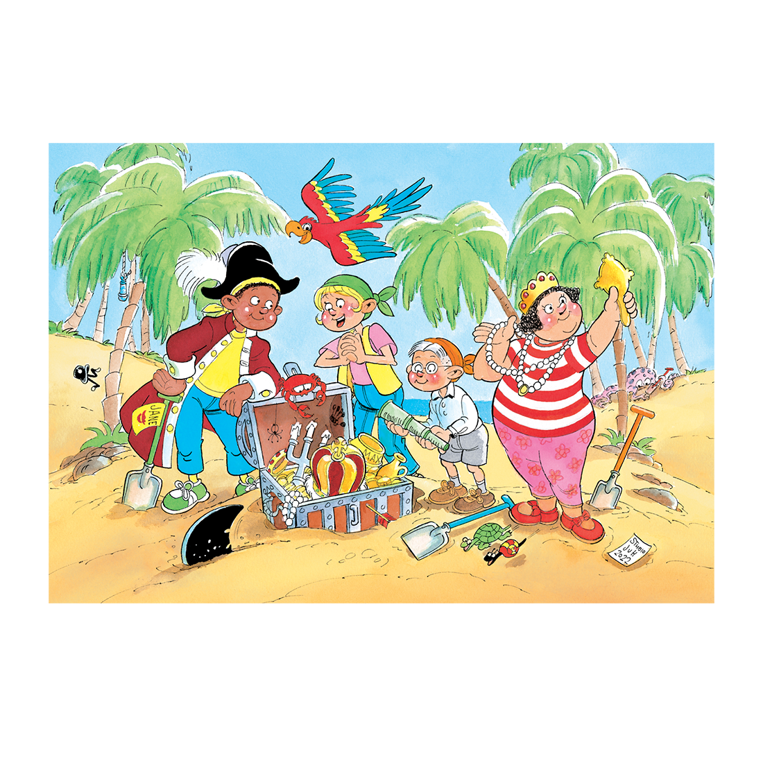 JvH Junior 13 Treasure Hunt 150pcs - product image - Jumboplay.com