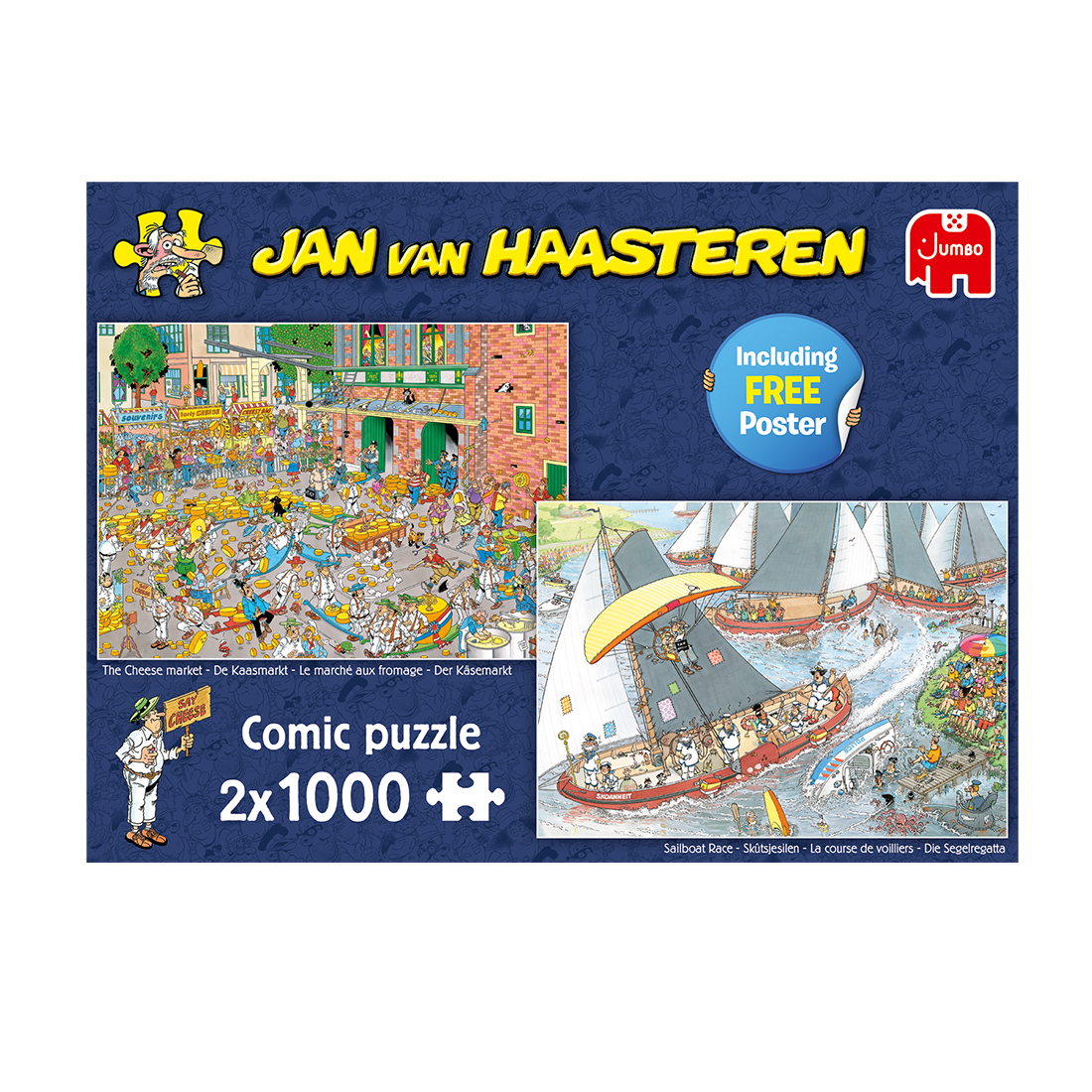 JvH Dutch Traditions 2x1000pcs - product image - Jumboplay.com