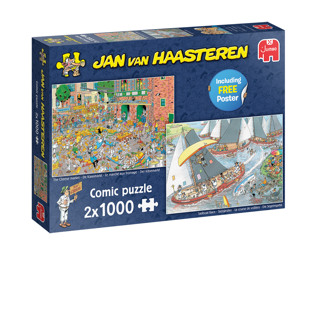 JvH Dutch Traditions 2x1000pcs - product image - Jumboplay.com
