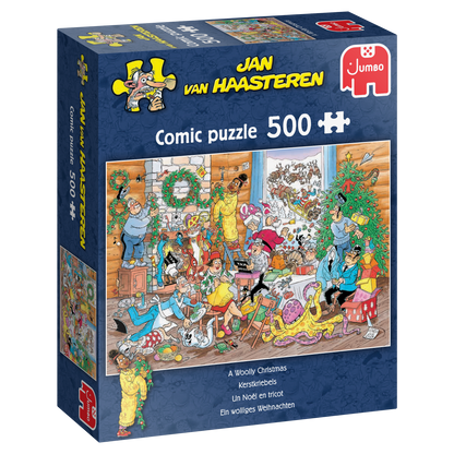 JvH A Woolly Christmas 500pcs - product image - Jumboplay.com