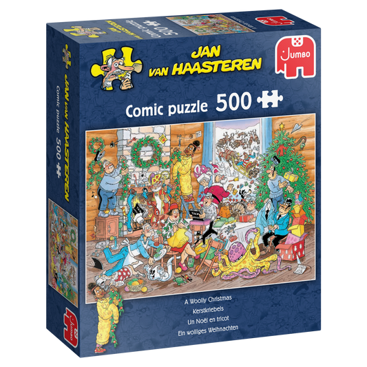 JvH A Woolly Christmas 500pcs - product image - Jumboplay.com