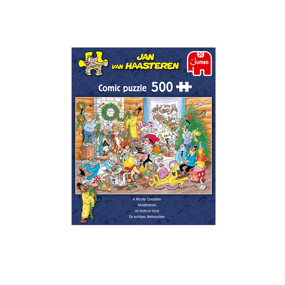 JvH A Woolly Christmas 500pcs - product image - Jumboplay.com